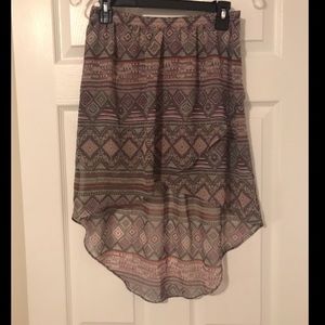High Low Skirt
